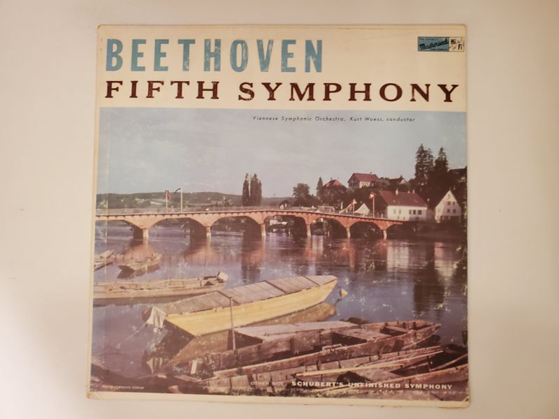 Beethoven Fifth Symphony vinyl record